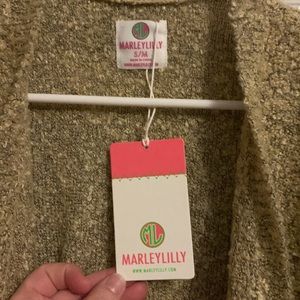 Women’s size S/M initials sweater “LJE” Brand new with tags!